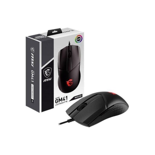 [20111219019] MSI Clutch GM41 Lightweight 16,000 DPI Wired Gaming Mouse - فأرة