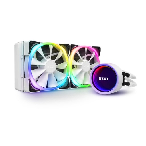 [1071239493] NZXT Kraken X53 RGB 240mm Liquid Cooler - Matte White - مبرد